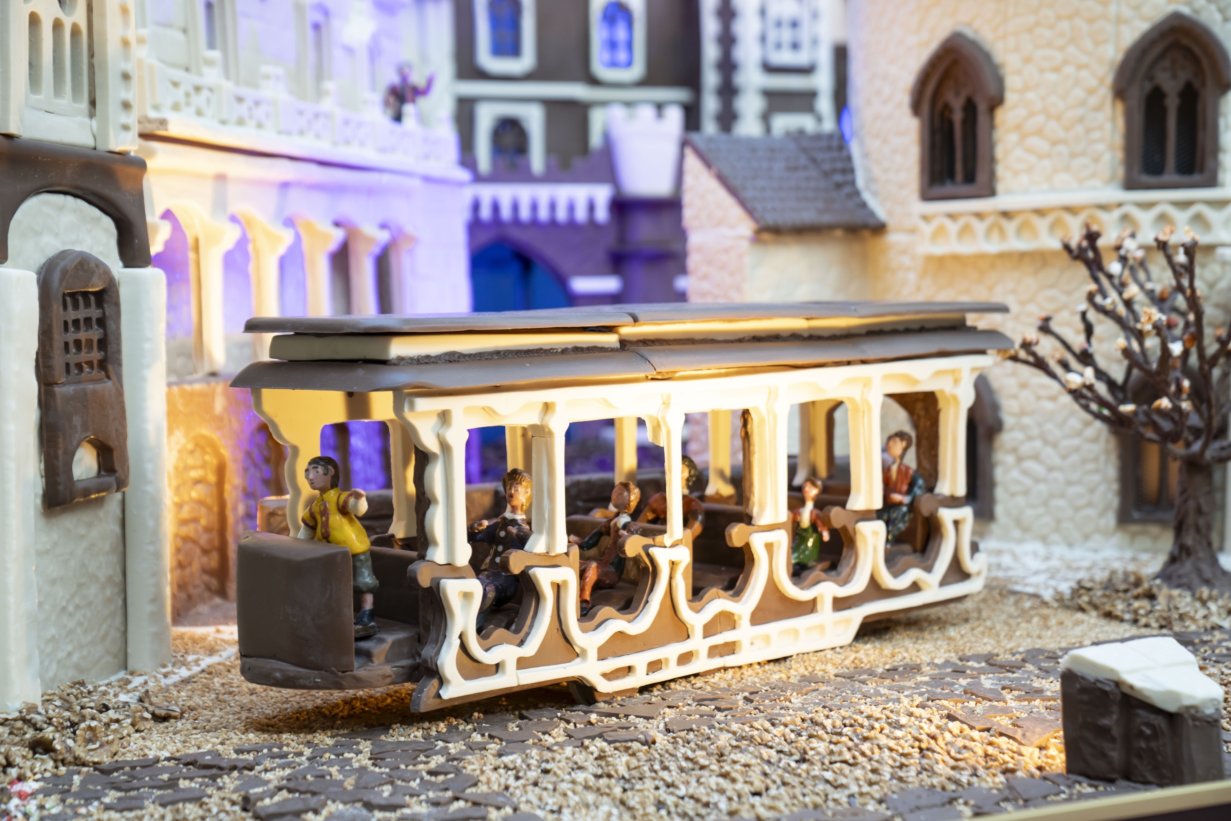 Esta vila de Natal é feita de três toneladas de chocolate (e é gratuita). Saiba onde fica