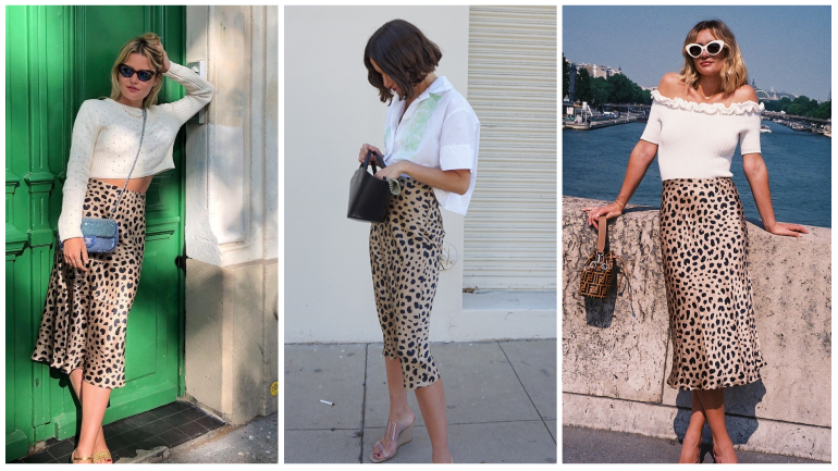 A saia mais cool do Instagram (e outras peças em padrão leopardo)