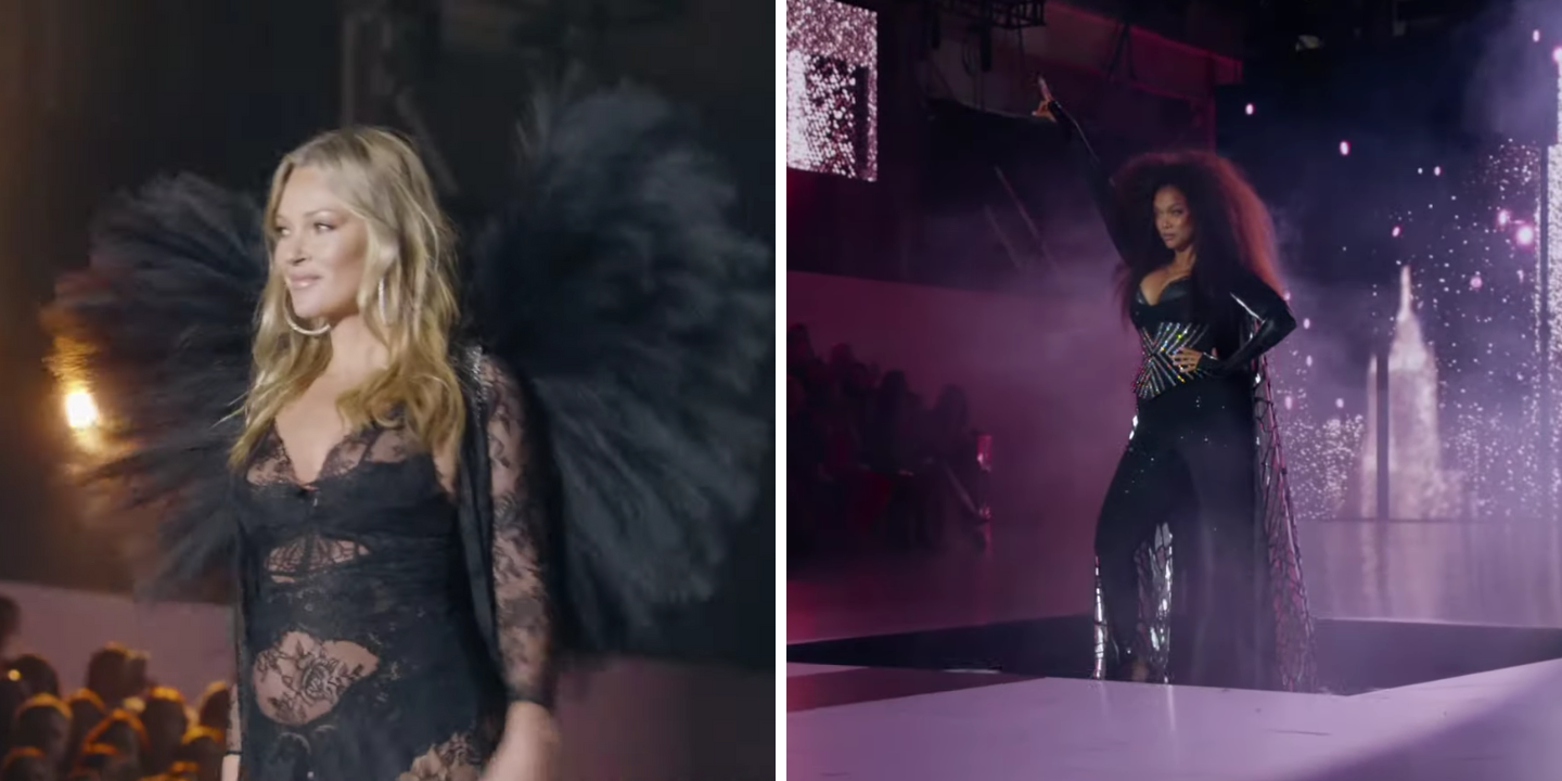 Tyra Banks e Kate Moss deslumbram no regresso do Victoria’s Secrect Fashion Show. Veja as fotos do desfile