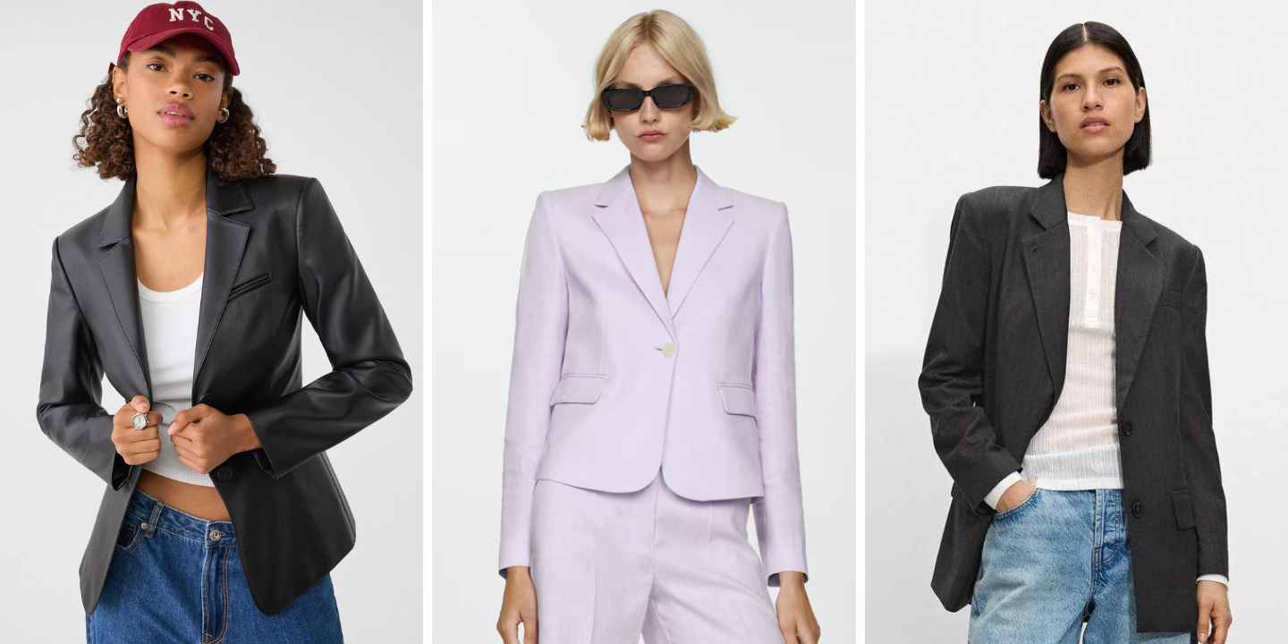 Clássicos ou mais arrojados. 15 blazers (desde 29,99€) para arrasar no regresso ao trabalho