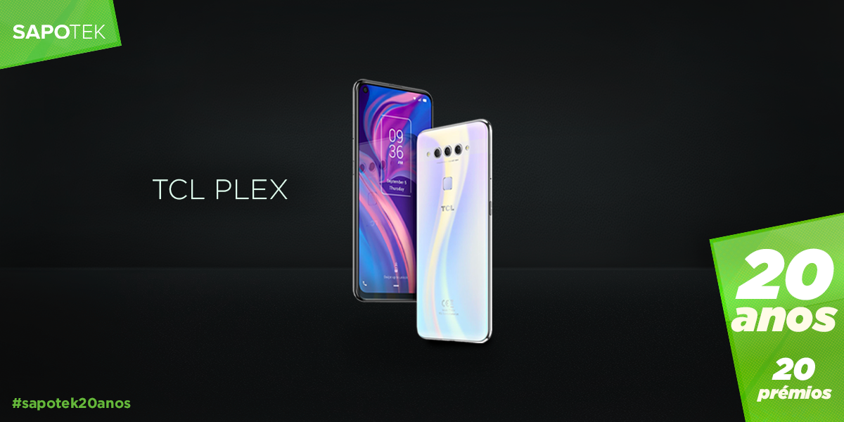 Passatempo SAPO TeK 20 anos 20 prémios: ganhe um smartphone TCL Plex