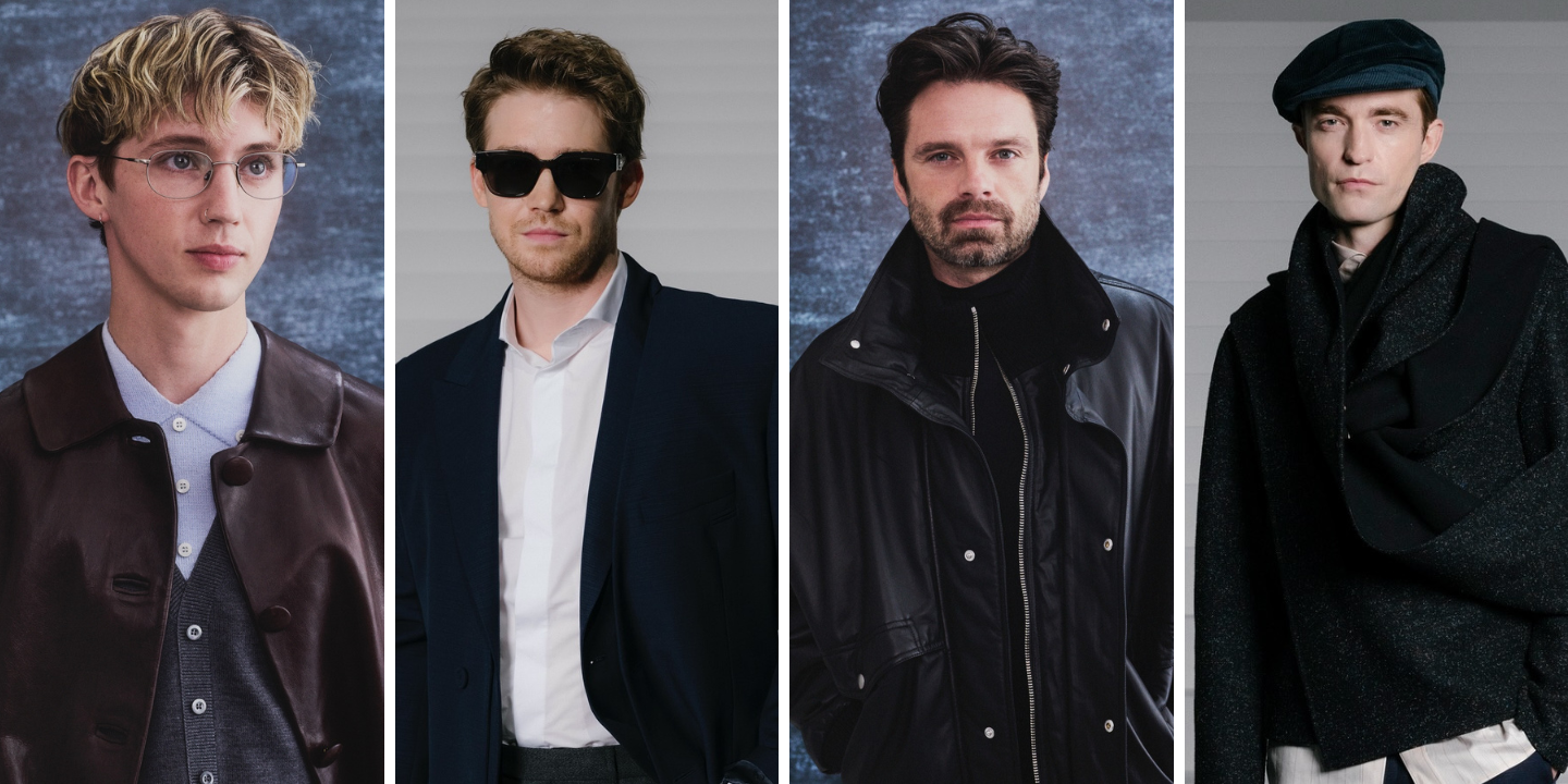 Do ex de Taylor Swift a Robert Pattison. Veja os melhores looks masculinos nas Semanas da Moda