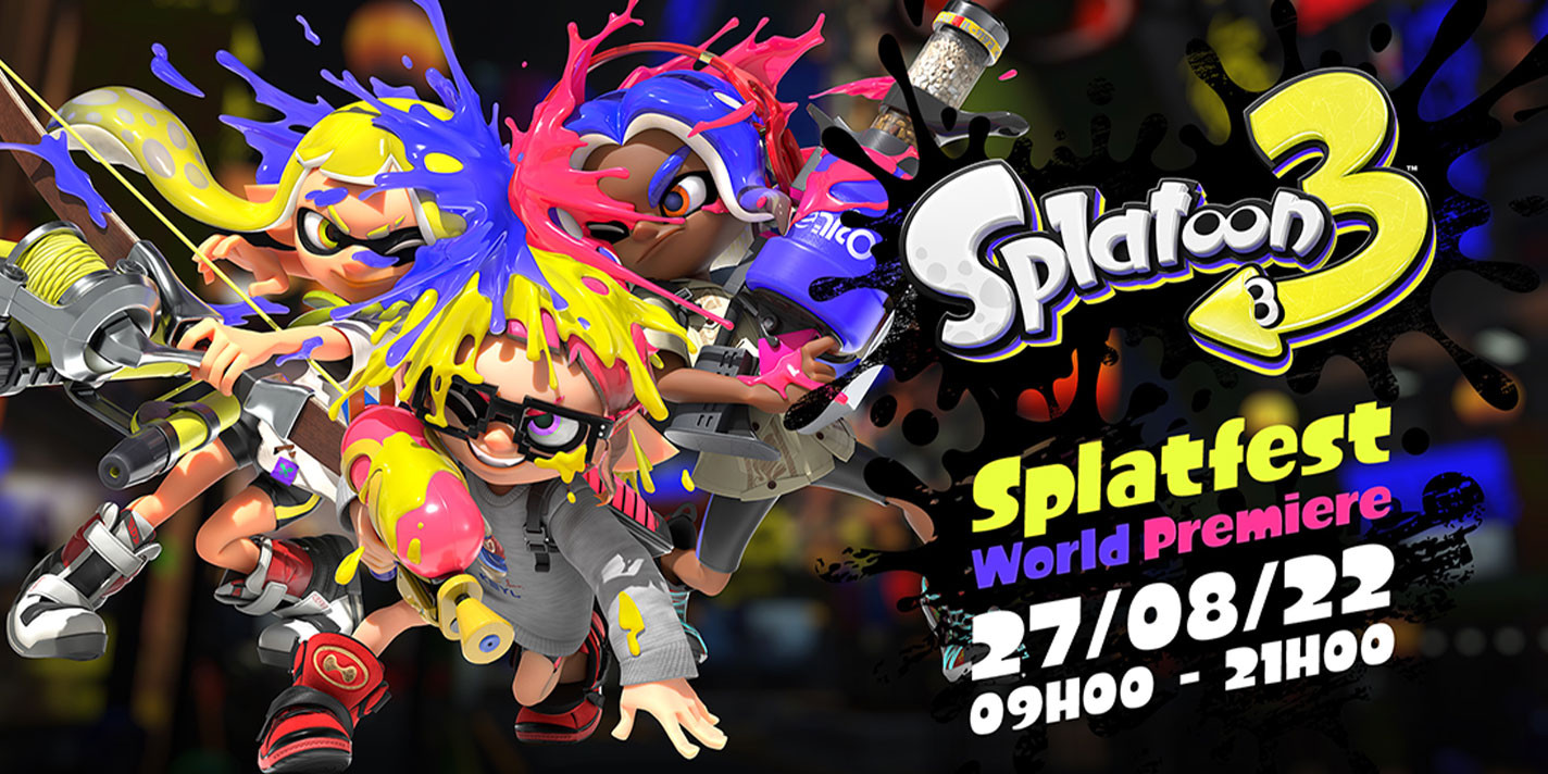 Já pode começar a treinar hoje para o Splatoon 3: Splatfest com a demo disponível