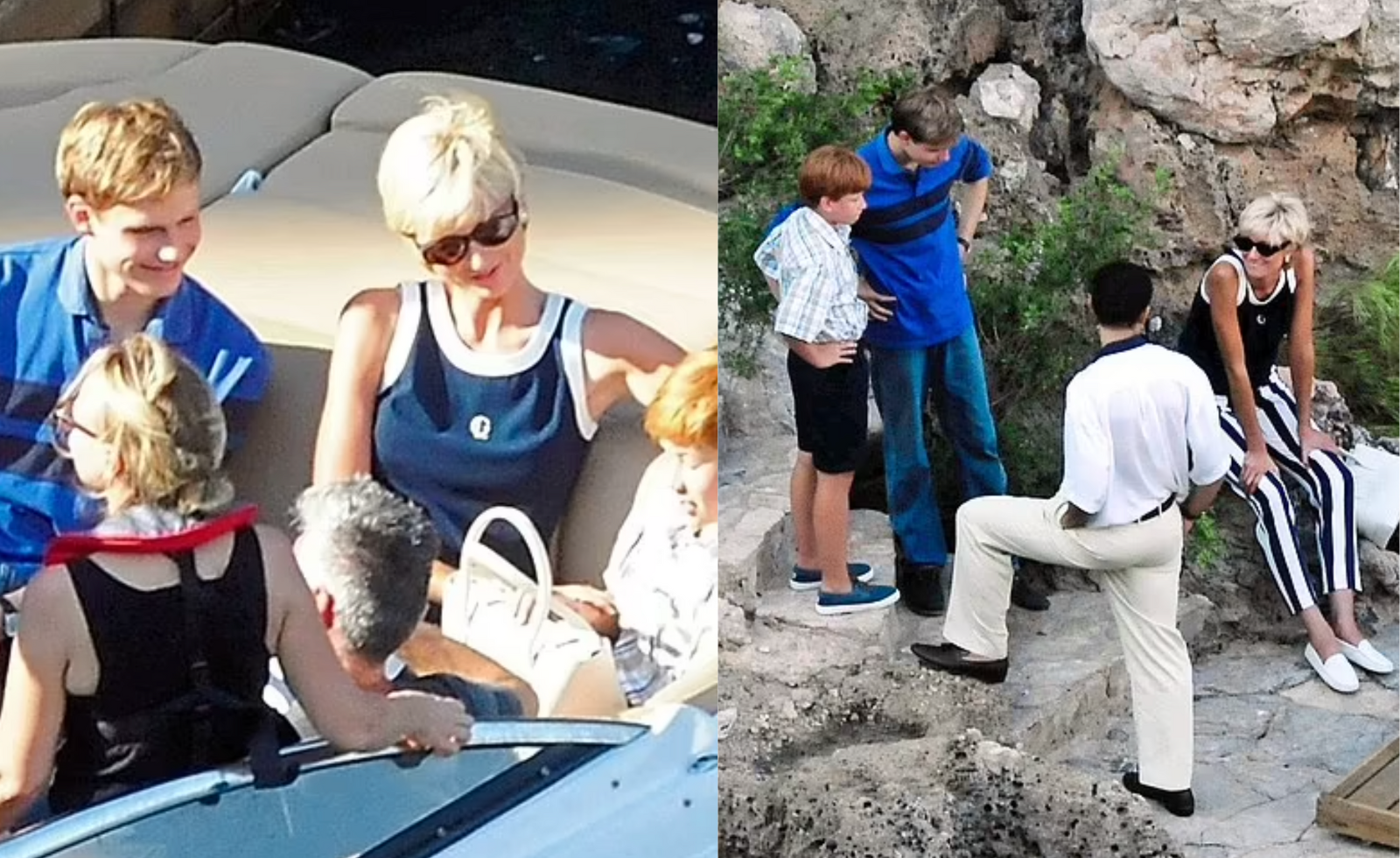 “The Crown”. Aqui estão as primeiras imagens das férias que a princesa Diana passou com Dodi Fayed antes de morrerem