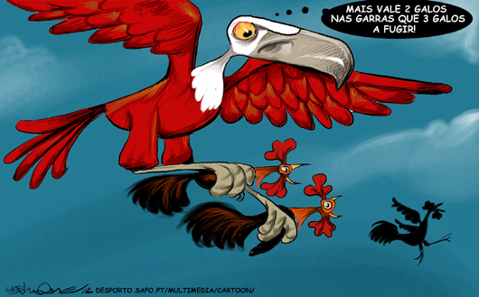 Caçada em França rende dois galos