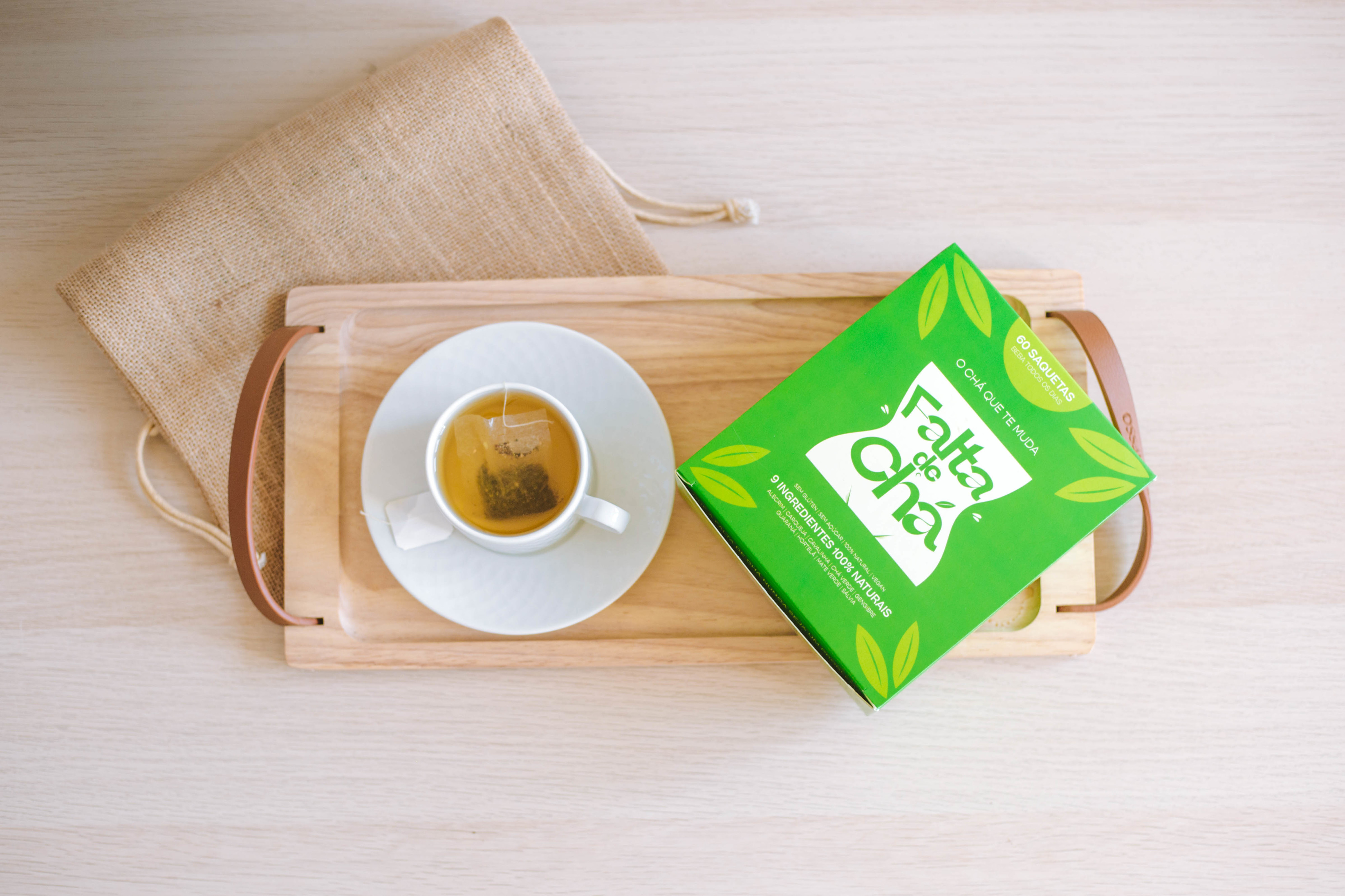 Falta de Chá. O novo chá português que ajuda a desinchar e combate a retenção de líquidos