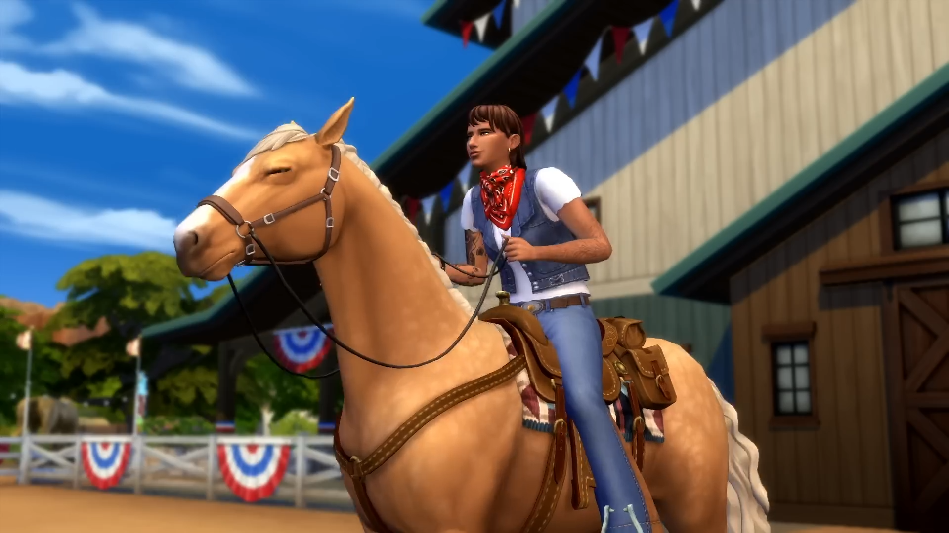 The Sims 4 Horse Ranch Expansion - Vida de cowboy