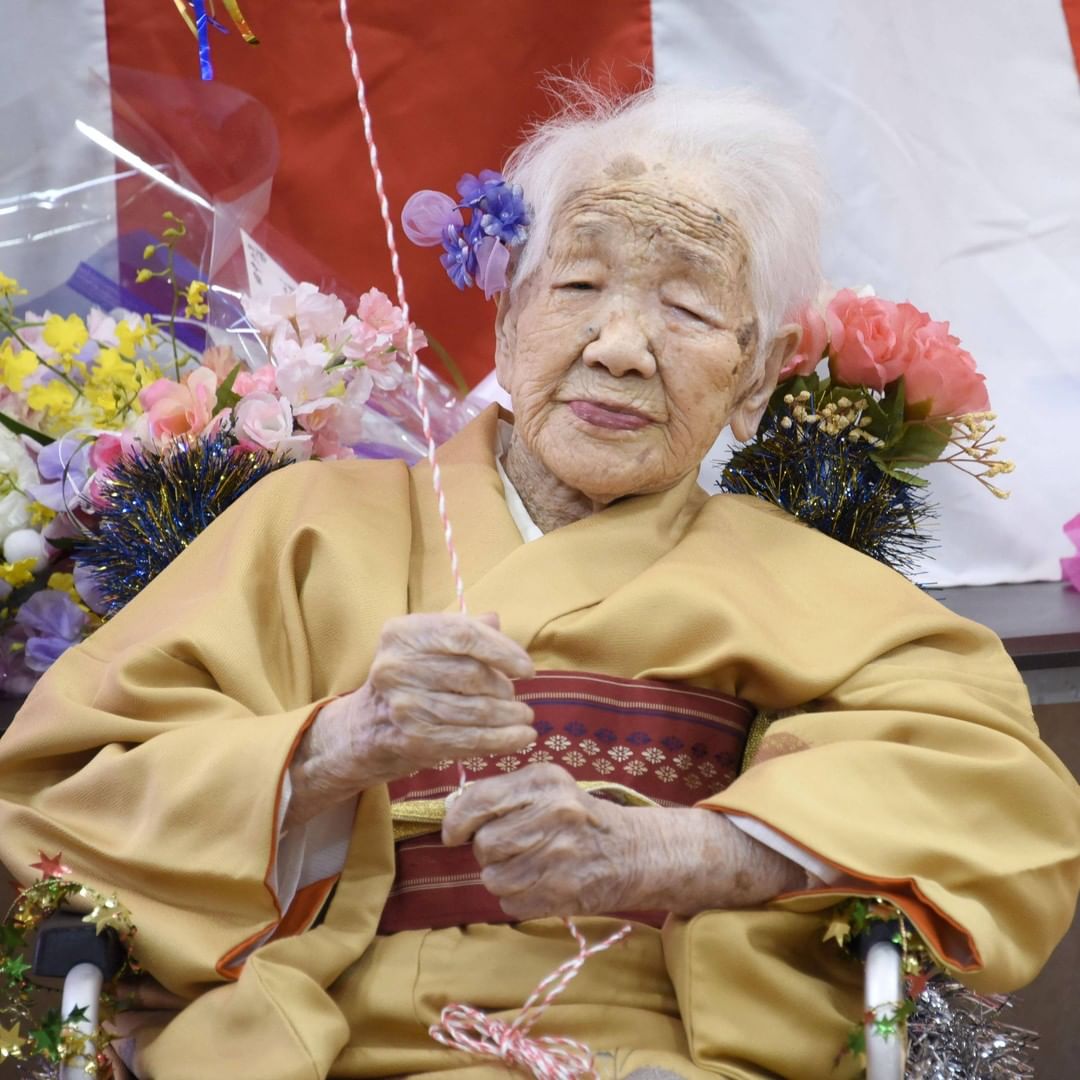 Morreu a mulher mais velha do mundo. Kane Tanaka tinha 119 anos