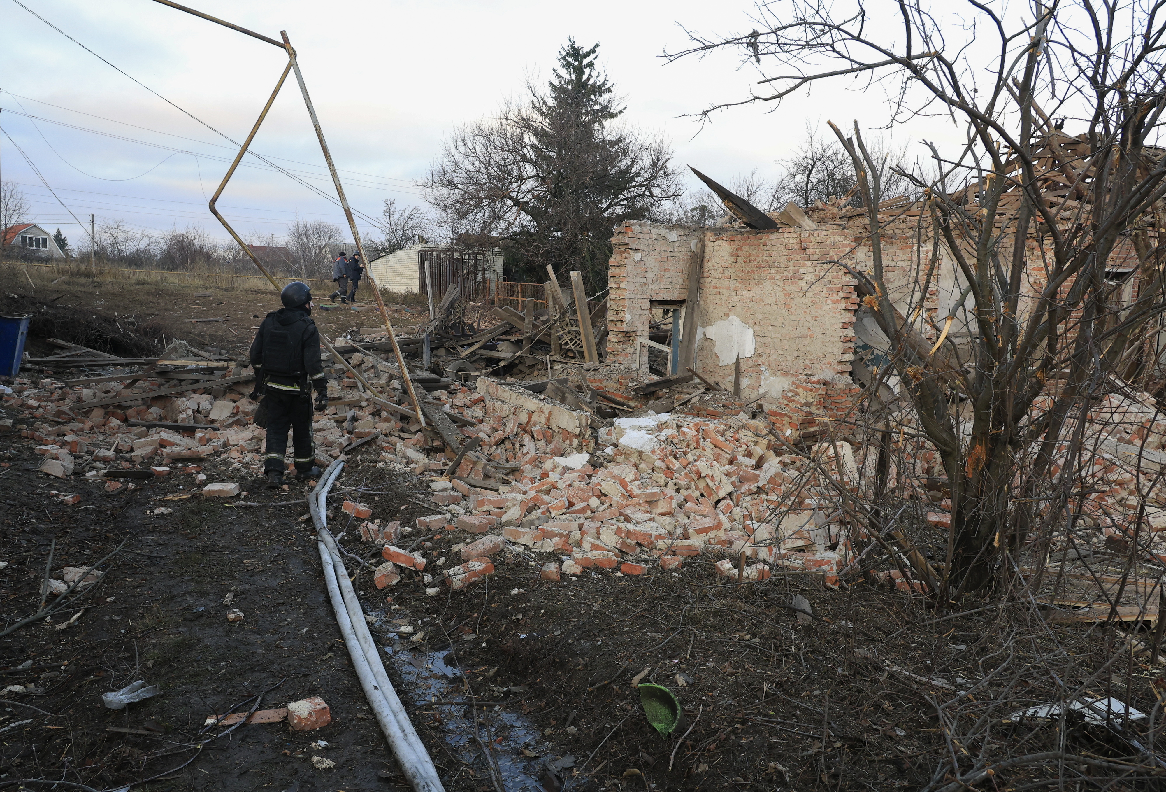 Alerta aéreo na Ucrânia durante visita de líderes a Kiev