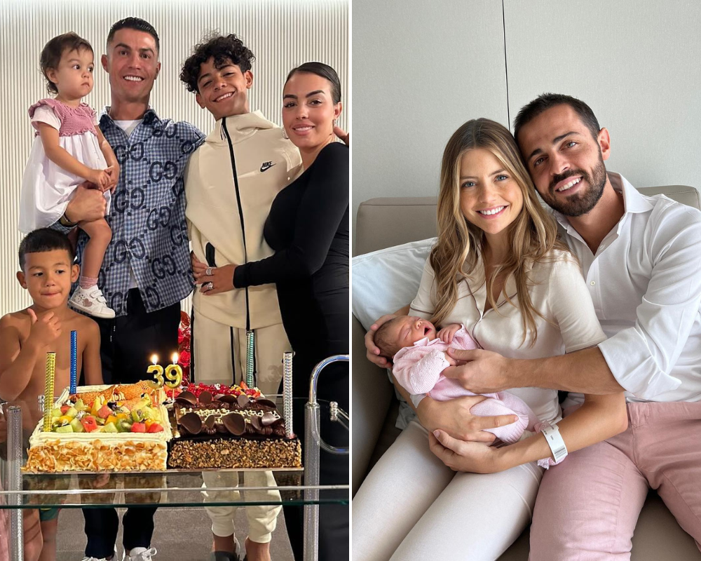 De Cristiano Ronaldo a Bernardo Silva. Saiba quantos filhos têm os jogadores da seleção nacional