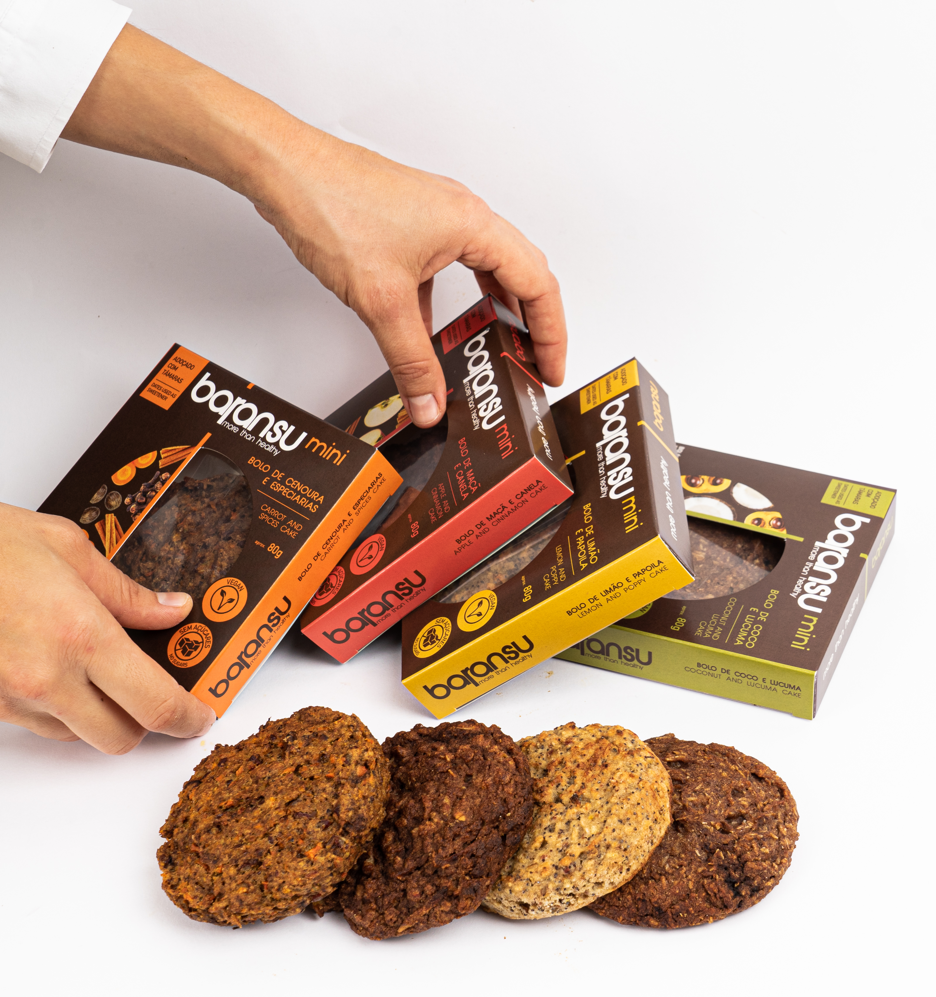 baransu. Os bolos saudáveis e vegan que se comem simples ou numa bowl — mas de uma só vez