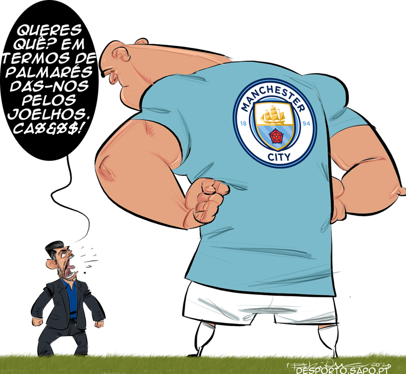 Os clubes não se medem aos palmos