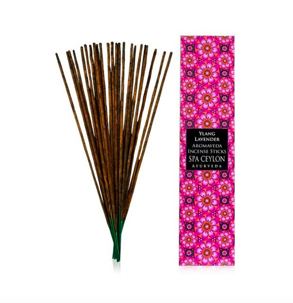 Spa Ceylon, Ylang Lavender Incensos para Aromaterapia