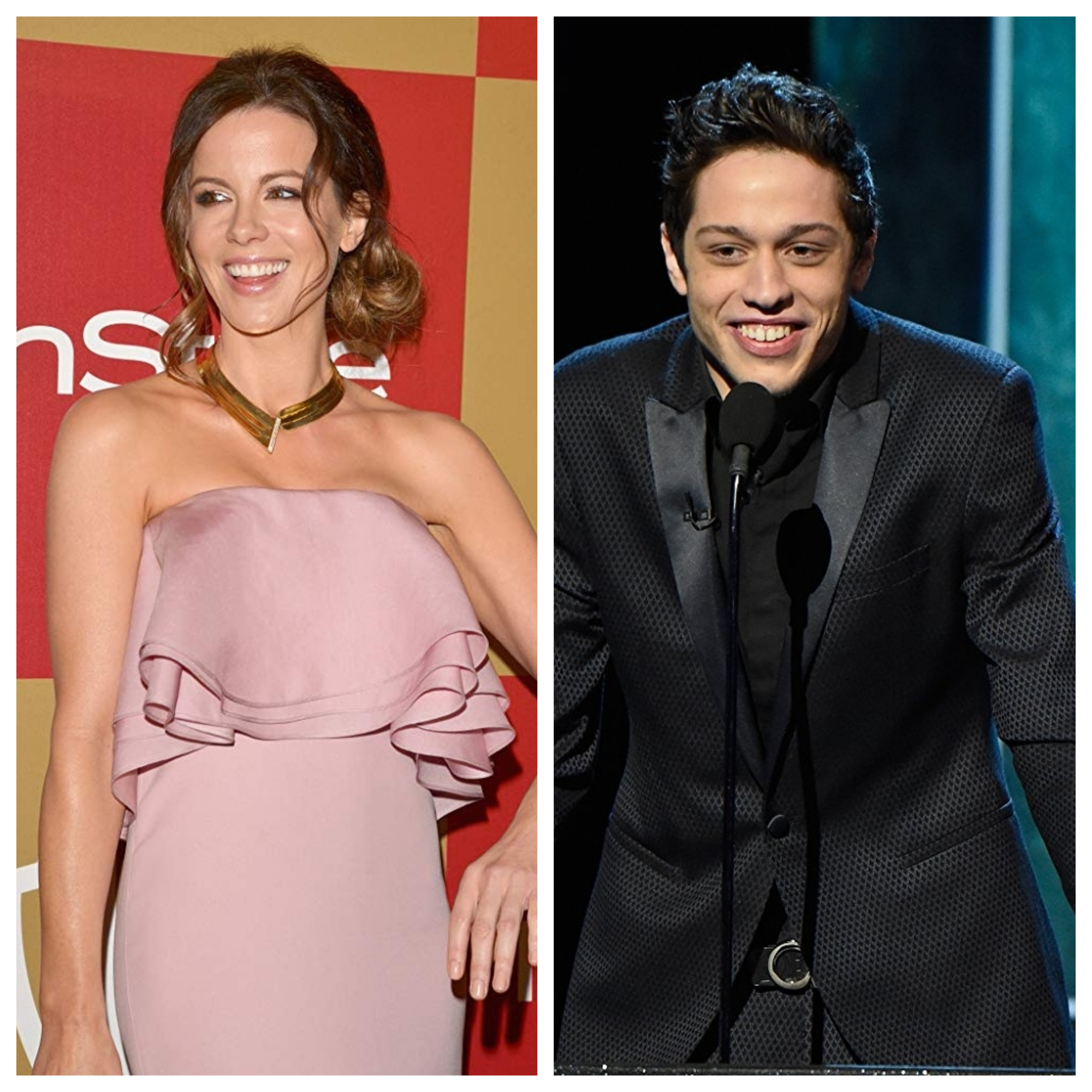 Kate Beckinsale e Pete Davidson, o ex de Ariana Grande, assumem romance