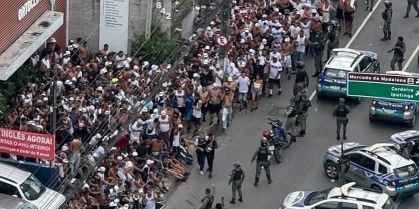 Confrontos causaram 12 feridos antes de clássico de futebol em Pernambuco