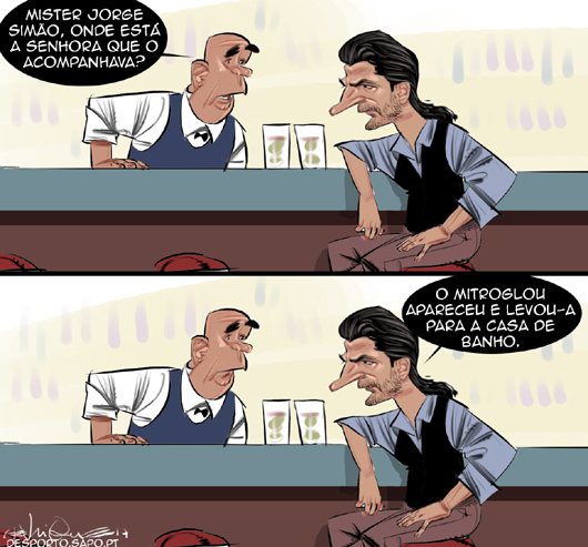 Simão segura a vela