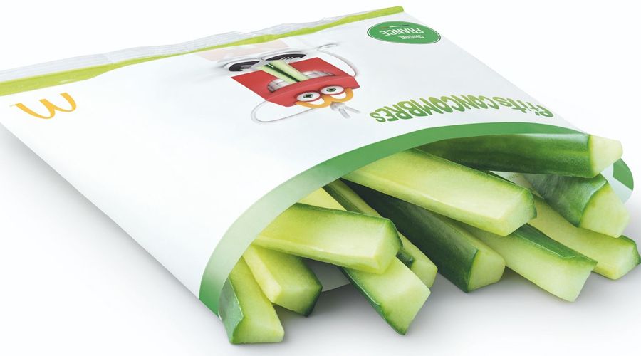 Happy Meal do McDonald’s passa a ter palitos de pepino