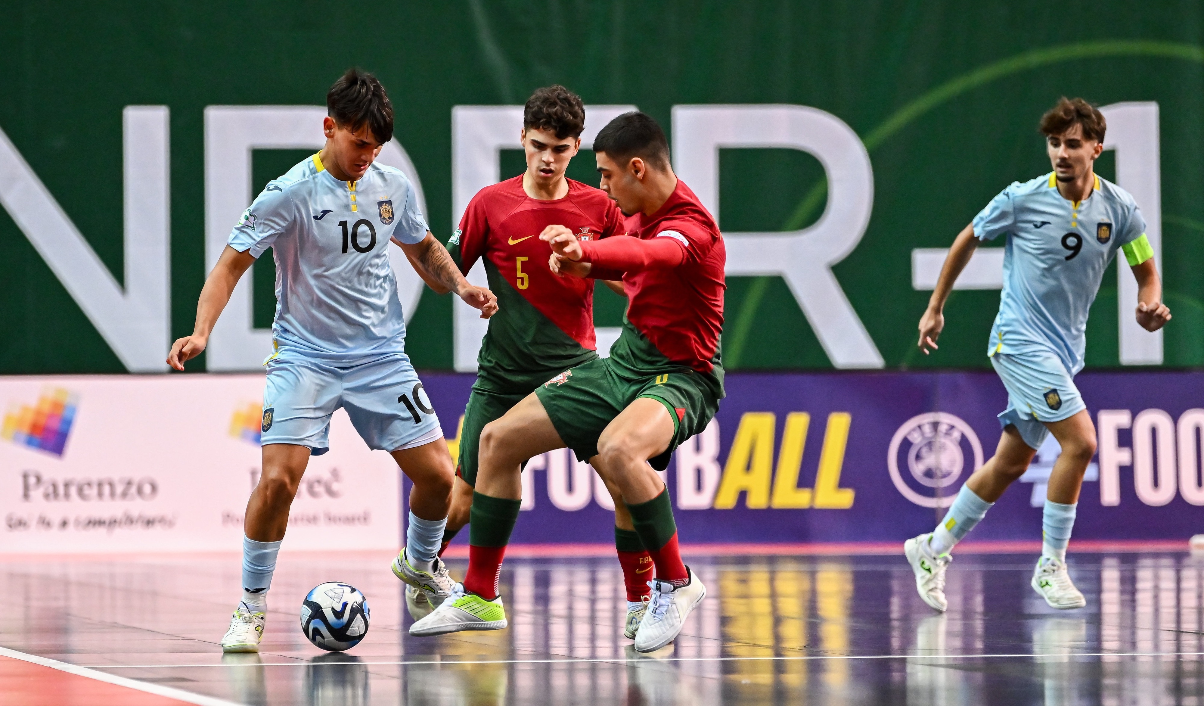 🔴 SELEÇÃO NACIONAL SUB-19 FUTSAL - TORNEIO MONTAIGU: ESPANHA - PORTUGAL 