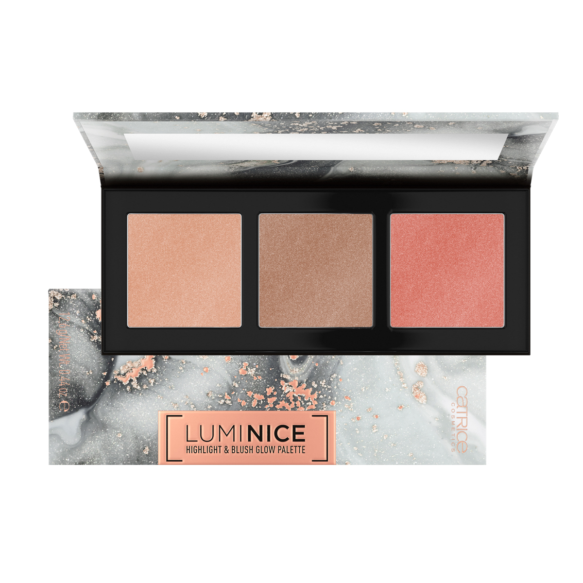Catrice, Luminice Highlight & Blush Glow Palette 010 Paleta de Rosto