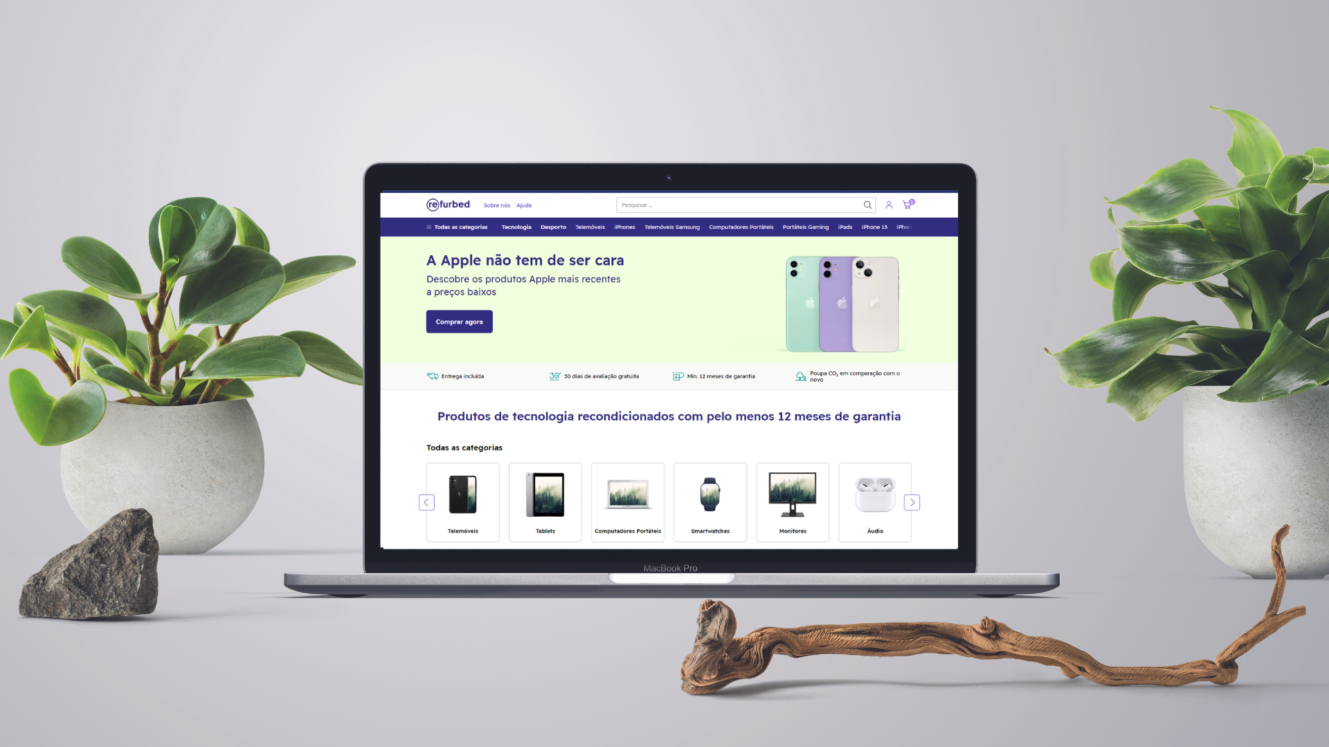 Loja online refurbed chega a Portugal e promete produtos recondicionados 40% mais baratos