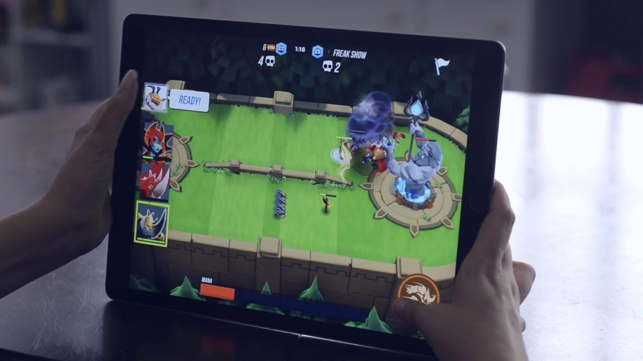 Teste as suas habilidades de combate com o Titan Brawl