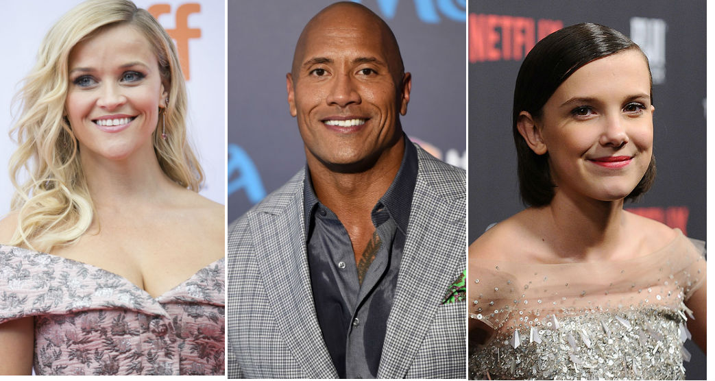 De Reese Witherspoon a Dwayne Johnson, são estes os atores mais bem pagos da televisão