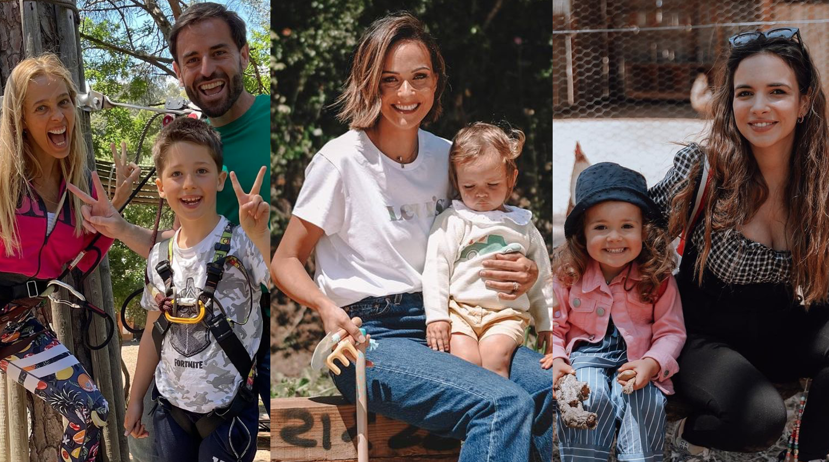 Em família. Como Mafalda Sampaio, Helena Costa e outras celebridades aproveitam o tempo livre