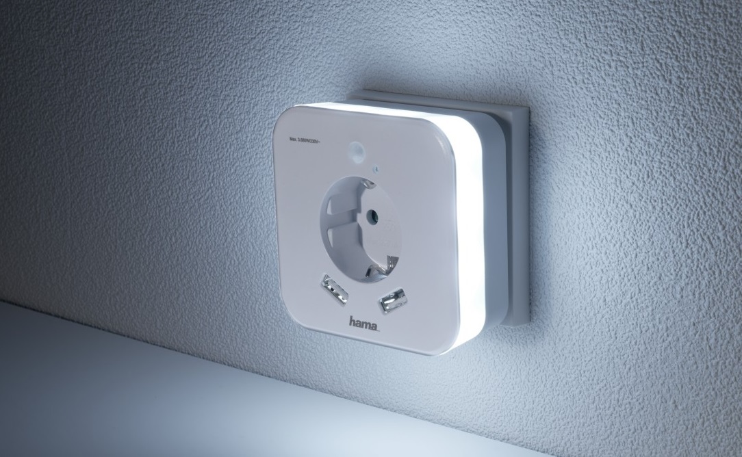 Luzes de presença não são só para quem tem medo do escuro e a Hama tem um novo modelo com USB