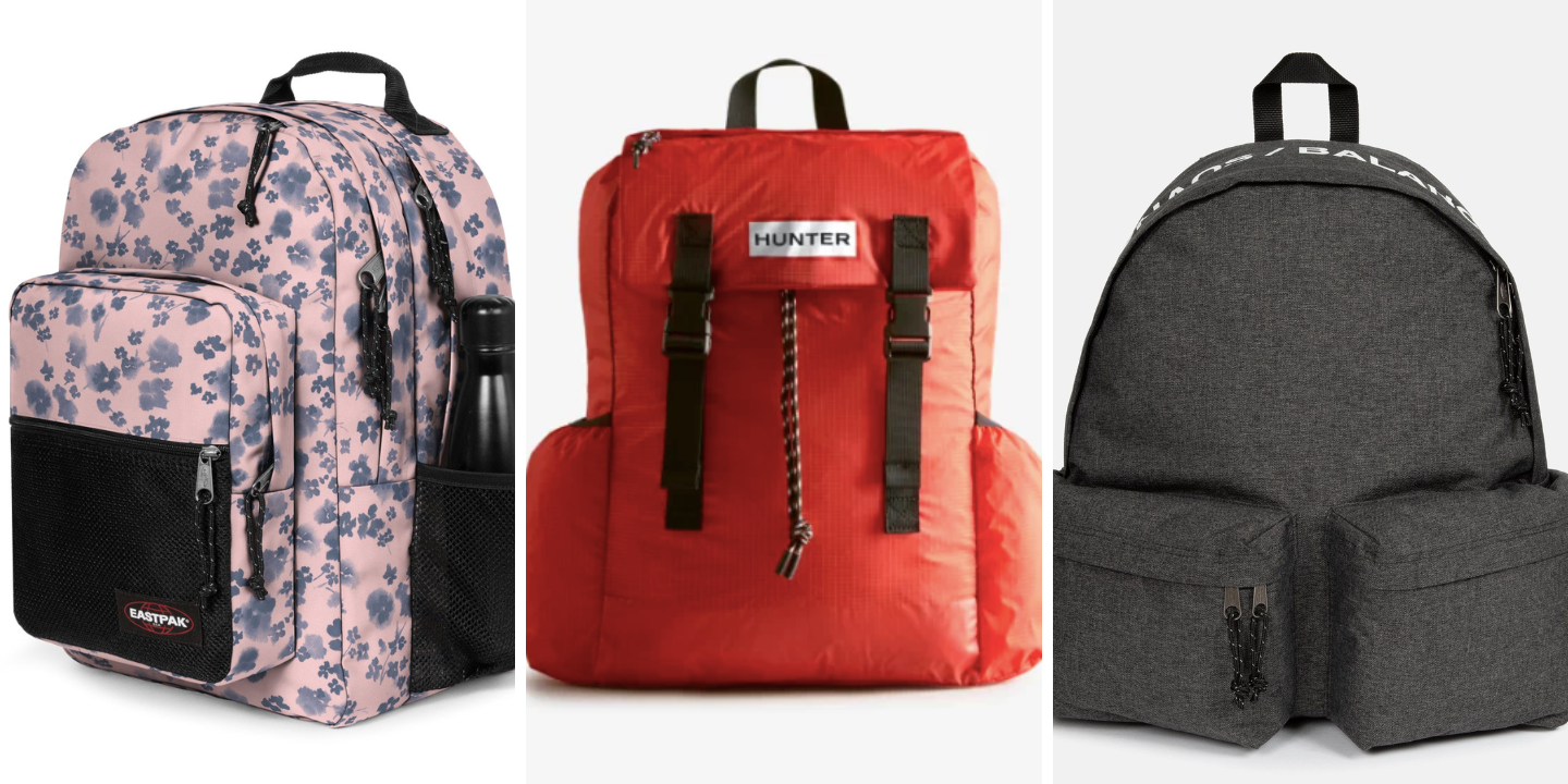 Computador, roupa de ginásio, material escolar. Nestas mochilas cabe tudo e mais alguma coisa