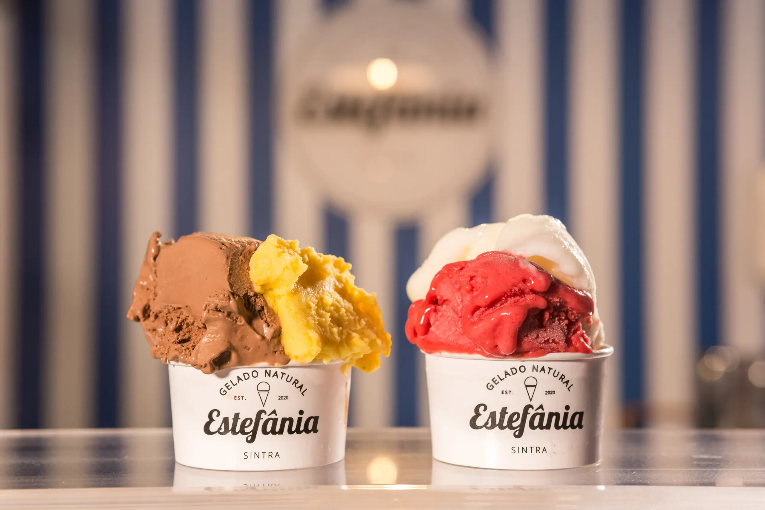 A tradição já não é (só) o que era. Estamos rendidos ao gelado de queijada de Sintra