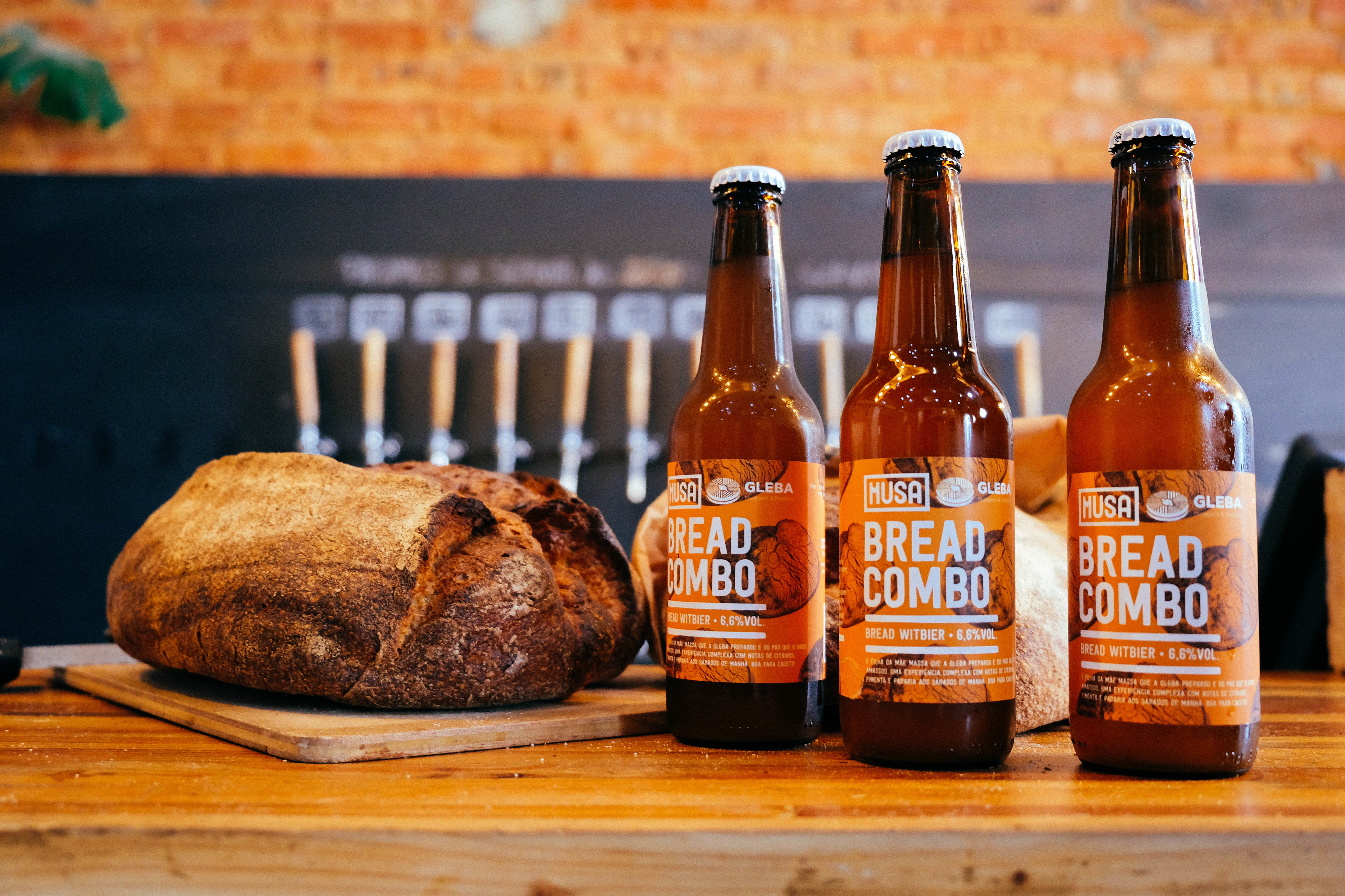 Musa e Gleba juntaram-se para fazer uma cerveja original — e zero desperdício