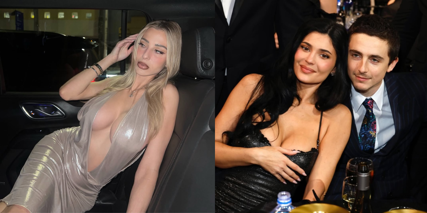 Ex-atriz pornográfica diz ter tido romance com Timothée Chalamet antes de Kylie Jenner. “Sinto a falta dele”