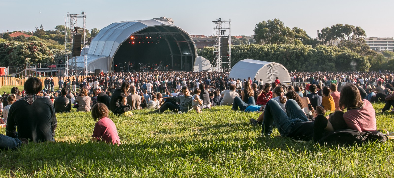 Festivais. No NOS Primavera Sound há um espaço dedicado a pais e filhos