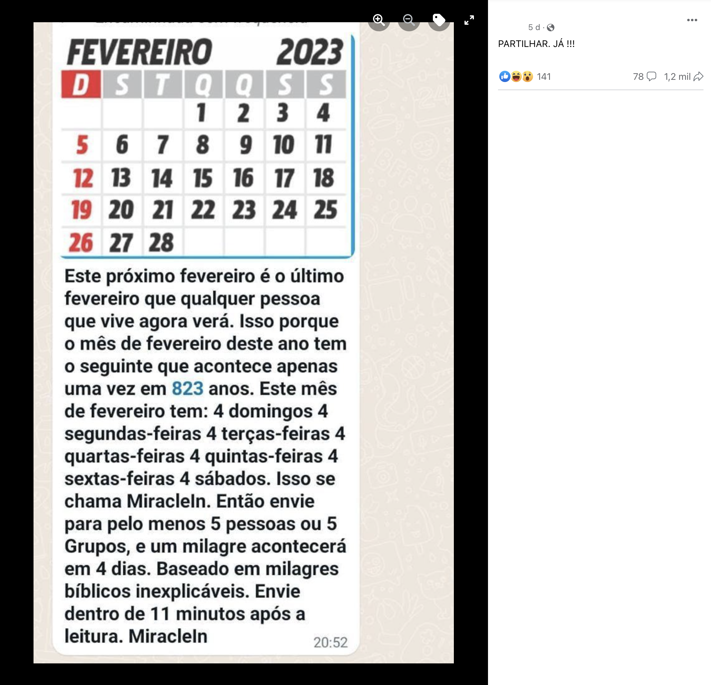 O que estamos a ver – 12 de Fevereiro de 2023