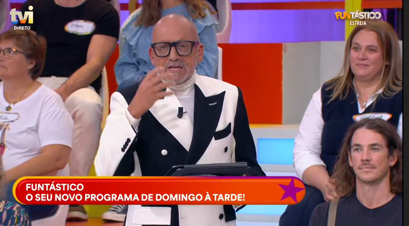 “Funtástico” já estreou. Veja o look escolhido por Manuel Luís Goucha para o primeiro programa