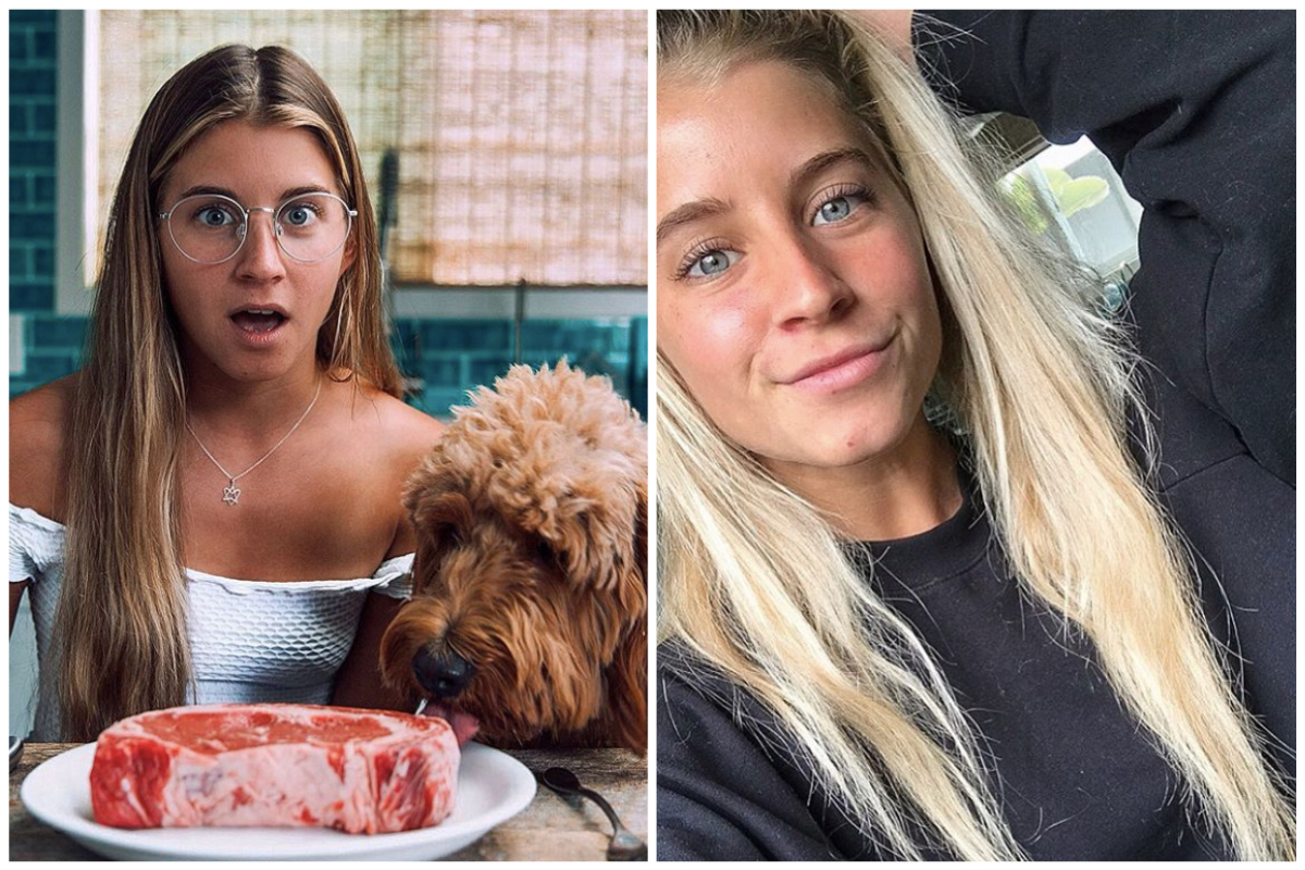 Youtuber criticada por seguidores depois de anunciar que voltou a comer carne