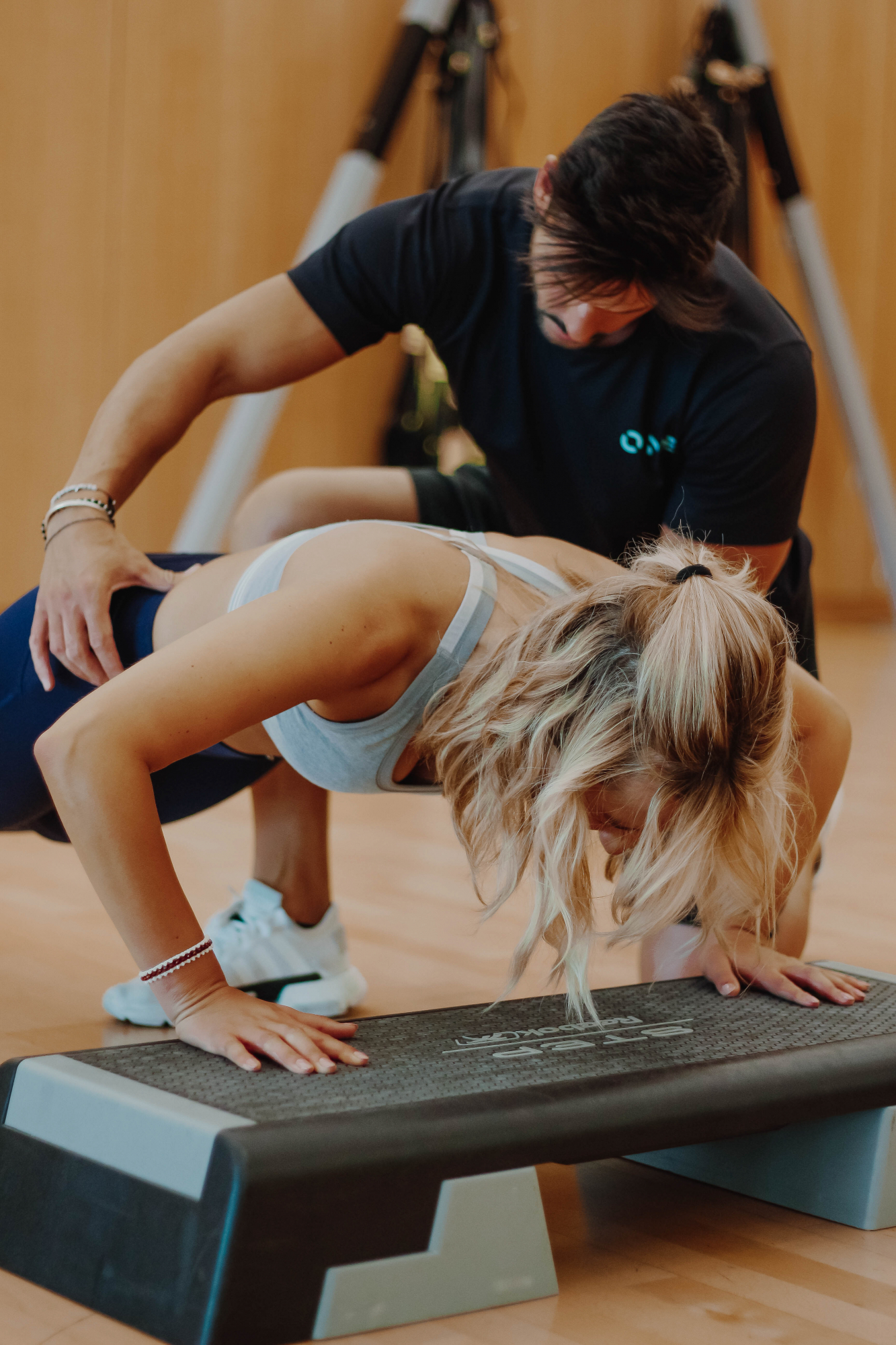 Regressei aos treinos focada na minha saúde