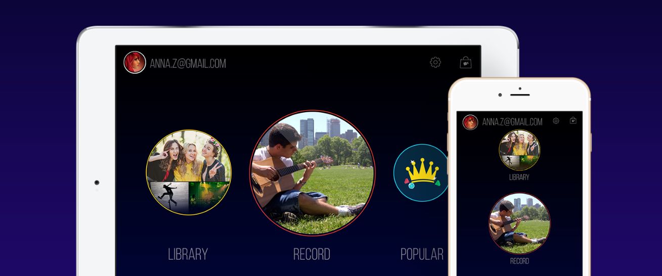 Grave vídeos e tenha os melhores efeitos com a ajuda do Vizmato