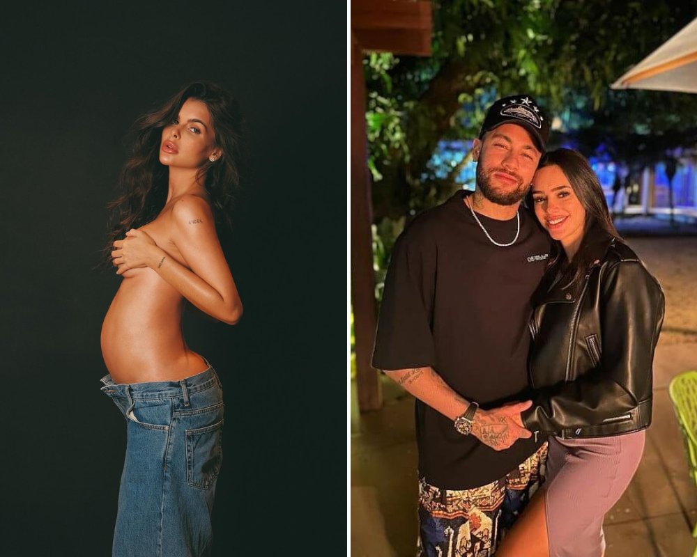 Modelo confirma que está grávida de Neymar. Enquanto isso, jogador tenta fazer as pazes com a ex