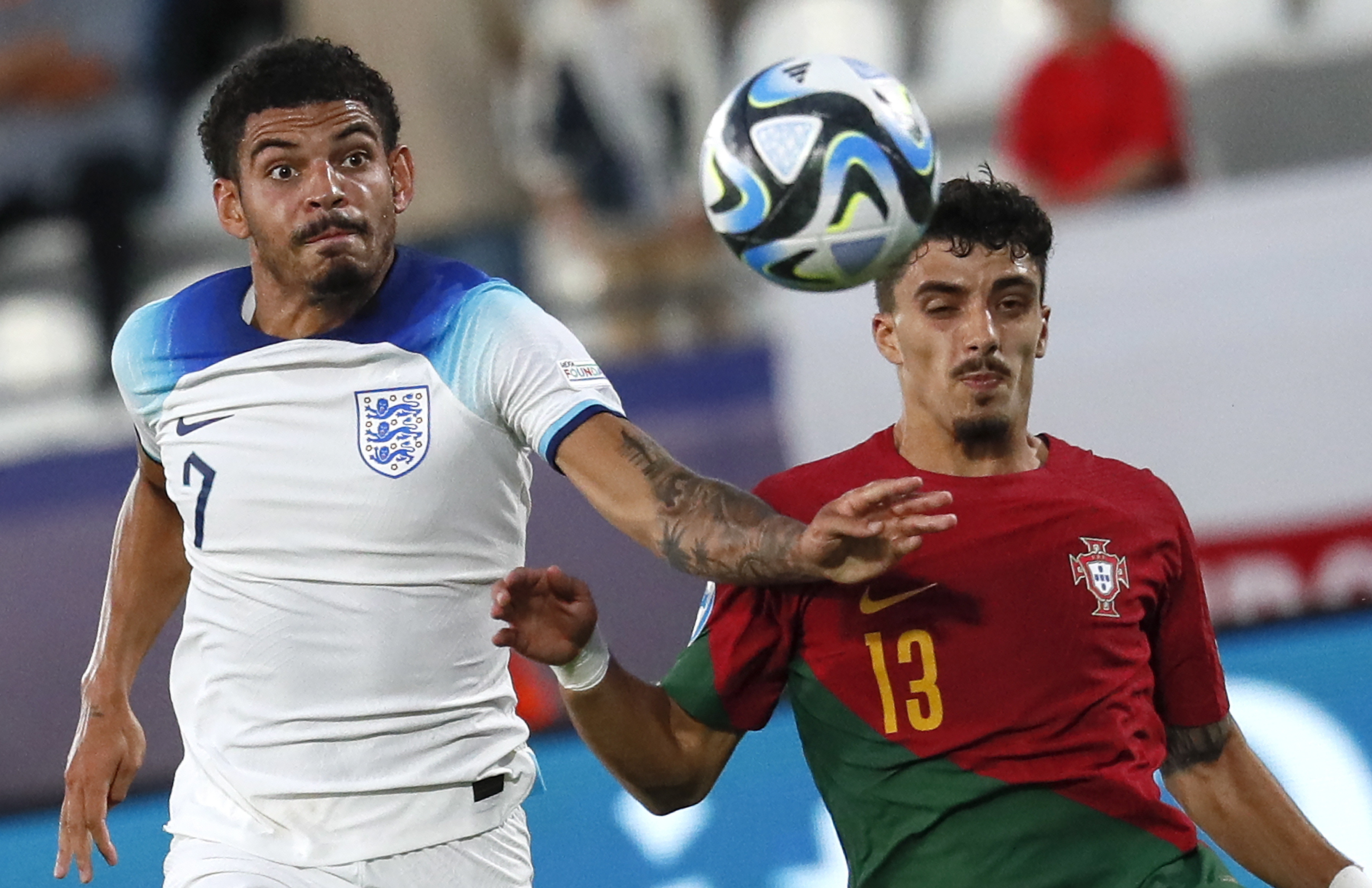 Portugal sobrevive no Euro sub-21, Crónica de jogo