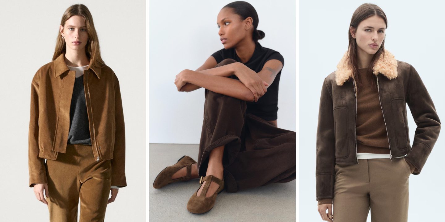 A camurça é a obsessão deste inverno. 15 peças para aproveitar nos saldos (desde 19,99€)