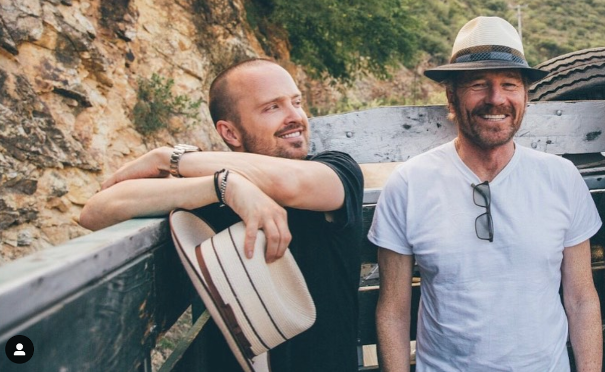 De “Breaking Bad” ao mezcal, Aaron Paul e Bryan Cranston foram à Web Summit como empresários
