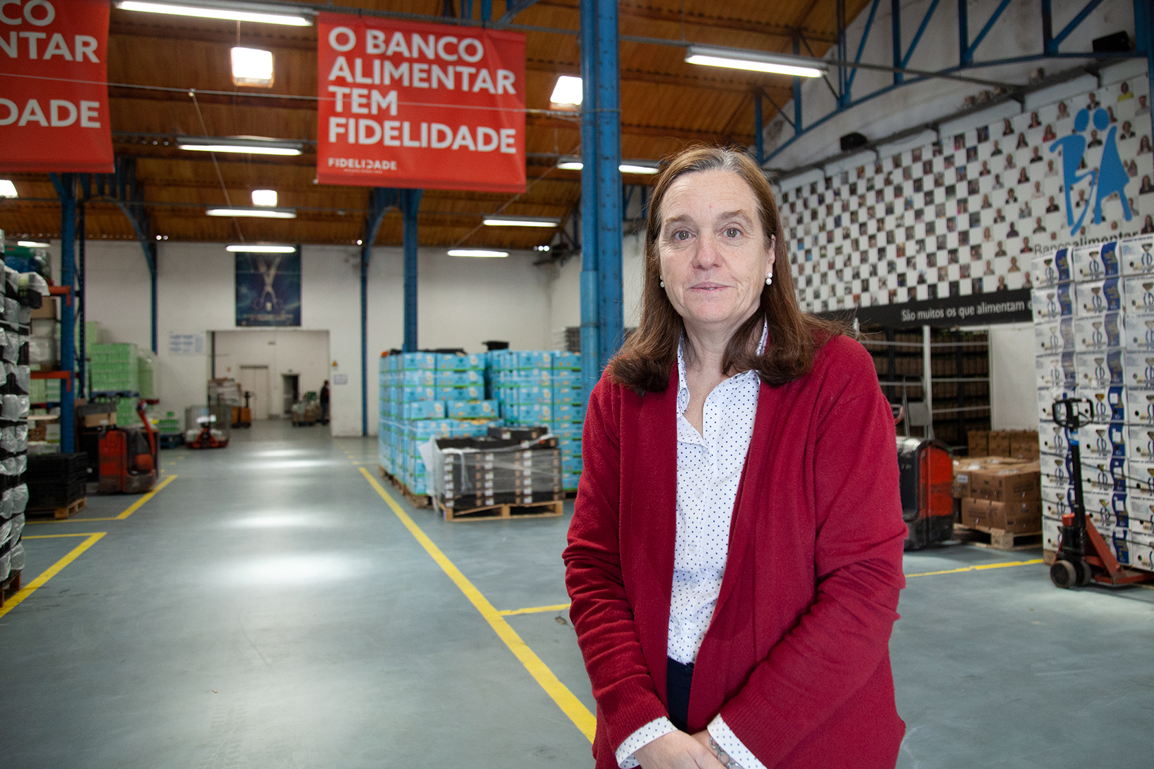 Isabel Jonet. “Quando o Banco Alimentar começou, éramos tão poucos que eu é que guiava o empilhador”