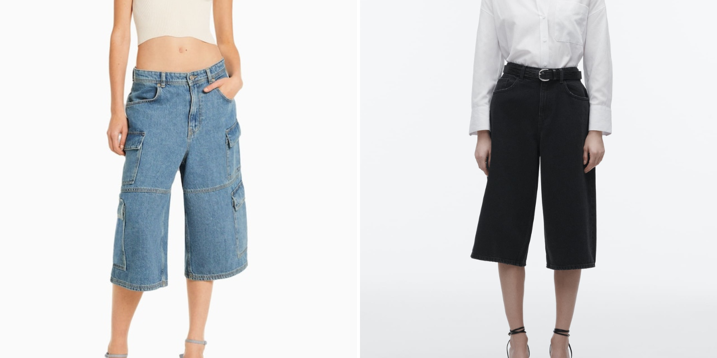 Anos 2000, são vocês? Renda-se aos calções de ganga oversized com estas 12 peças (desde 17€)