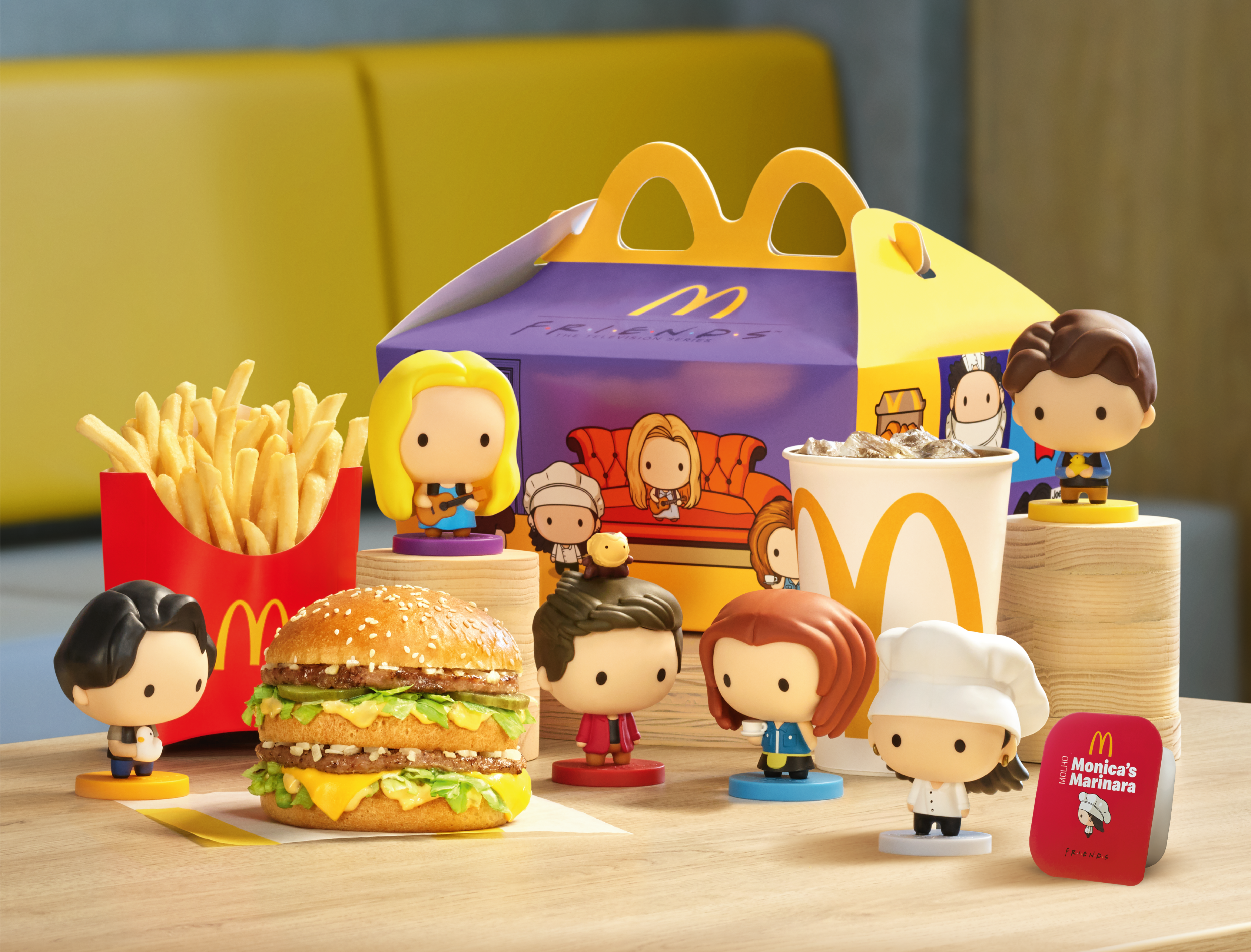 Os bonecos virais da série “Friends” já chegaram aos McDonald’s portugueses (e há outra iguaria famosa)