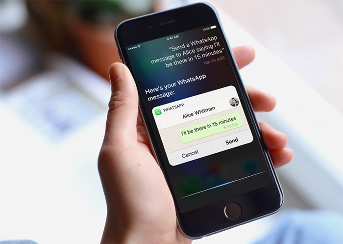 Atualização do WhatsApp deixa Siri ler mensagens em voz alta
