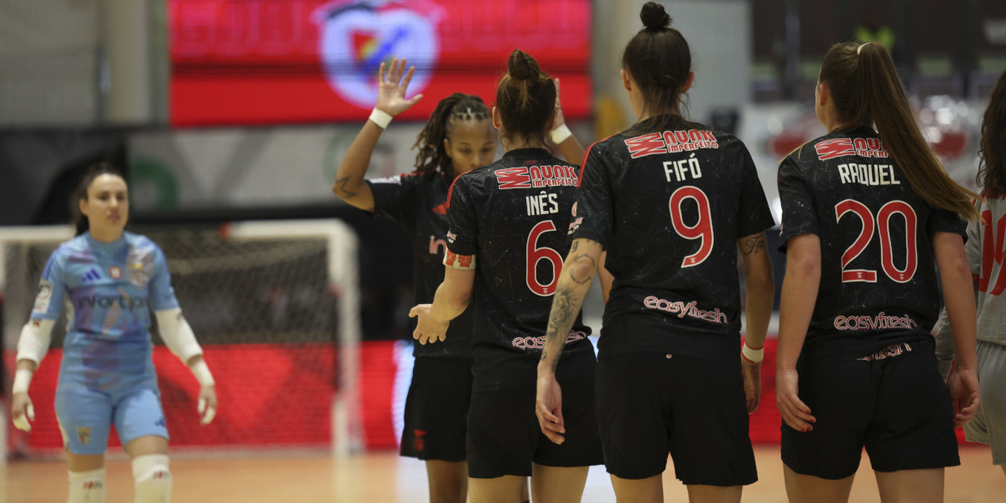 Taça da Liga feminina de futsal: Benfica garante lugar na final contra o Nun'Álvares