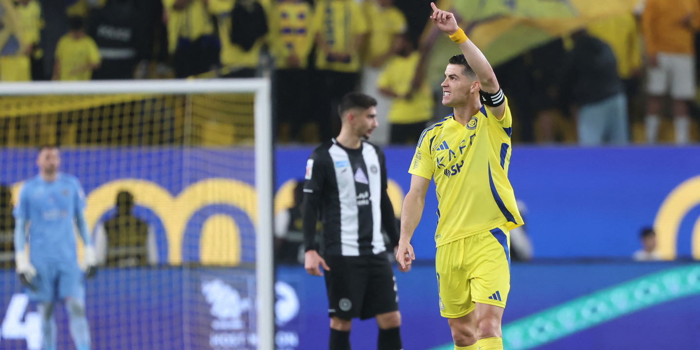 Al Hilal mais perto do topo da Liga saudita, Ronaldo marca no empate do Al Nassr