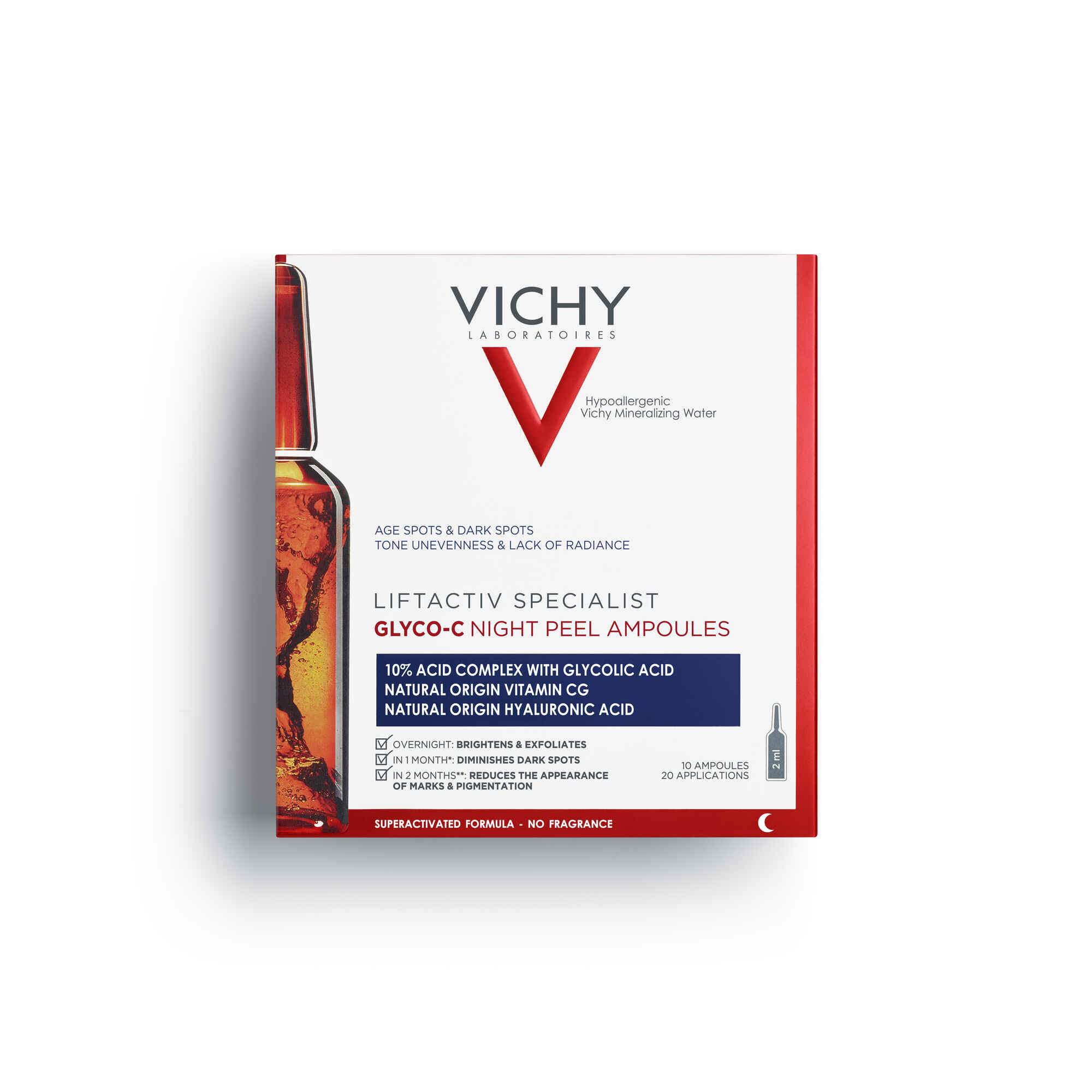Vichy, Liftactiv Ampolas glyco-C Peeling Noite