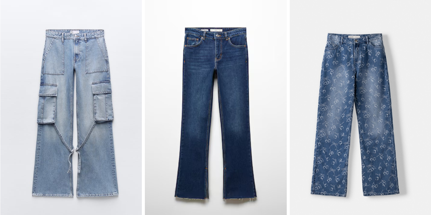 Saldos. 10 pares de calças de ganga para todos os gostos e orçamentos reduzidos (desde 12,99€)